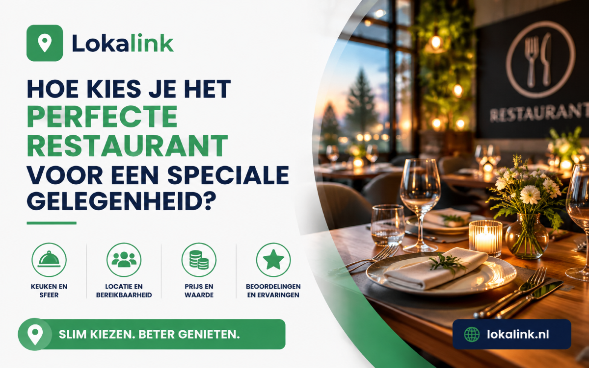 Hoe Kies Je het Perfecte Restaurant voor een Speciale Gelegenheid?