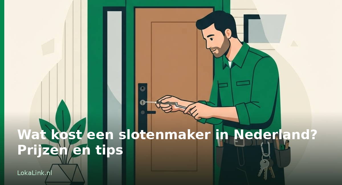 Wat kost een slotenmaker in Nederland? Prijzen en tips