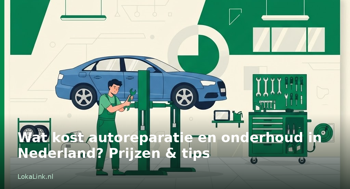 Wat kost autoreparatie en onderhoud in Nederland? Prijzen &amp; tips