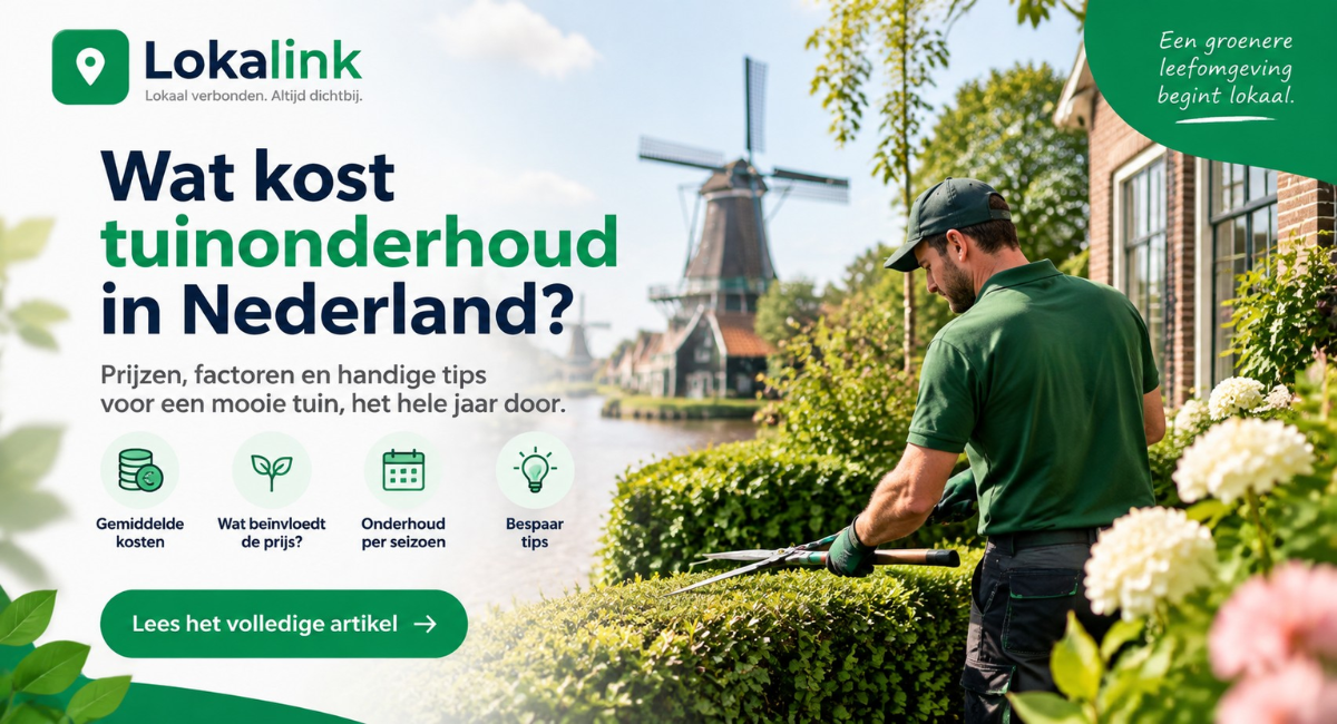 Wat kost tuinonderhoud in Nederland? Prijzen, factoren en tips