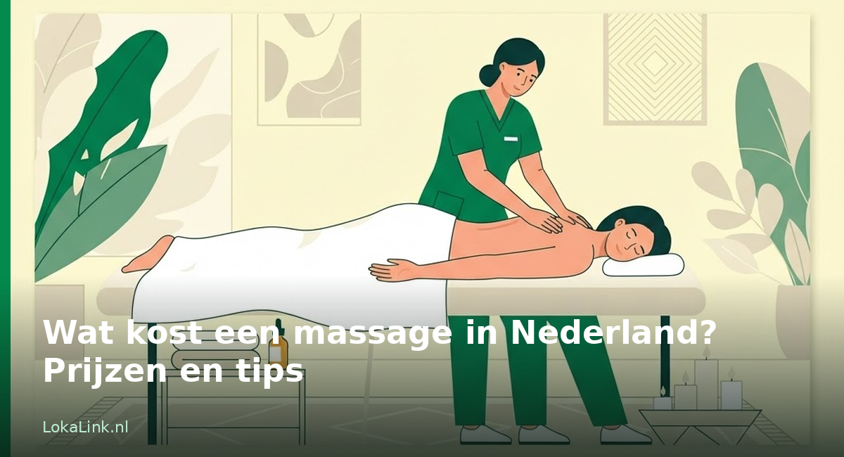 Wat kost een massage in Nederland? Prijzen en tips