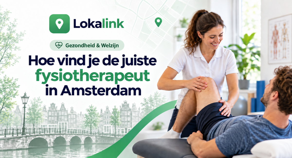Hoe vind je de juiste fysiotherapeut in Amsterdam?