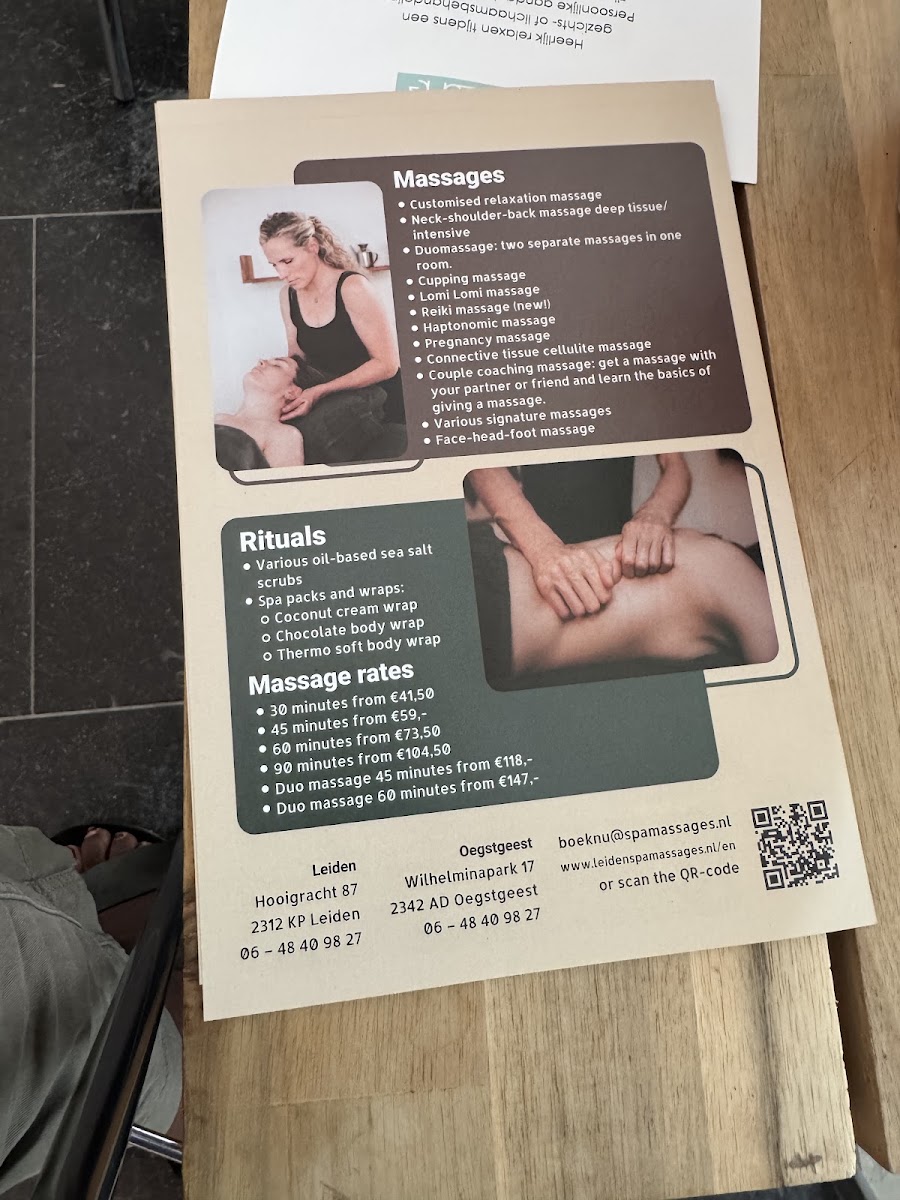 Leiden Spa Massages & Rituals