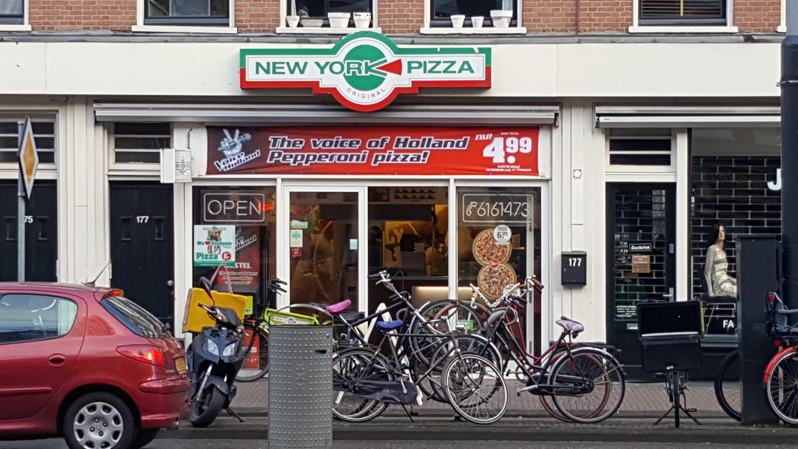New York Pizza Amsterdam Bilderdijkstraat