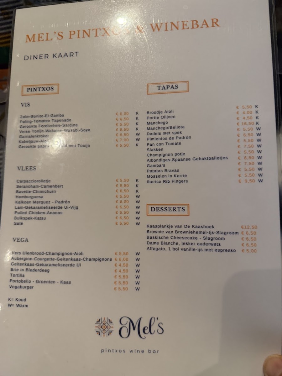 Mel's Pintxos & Winebar