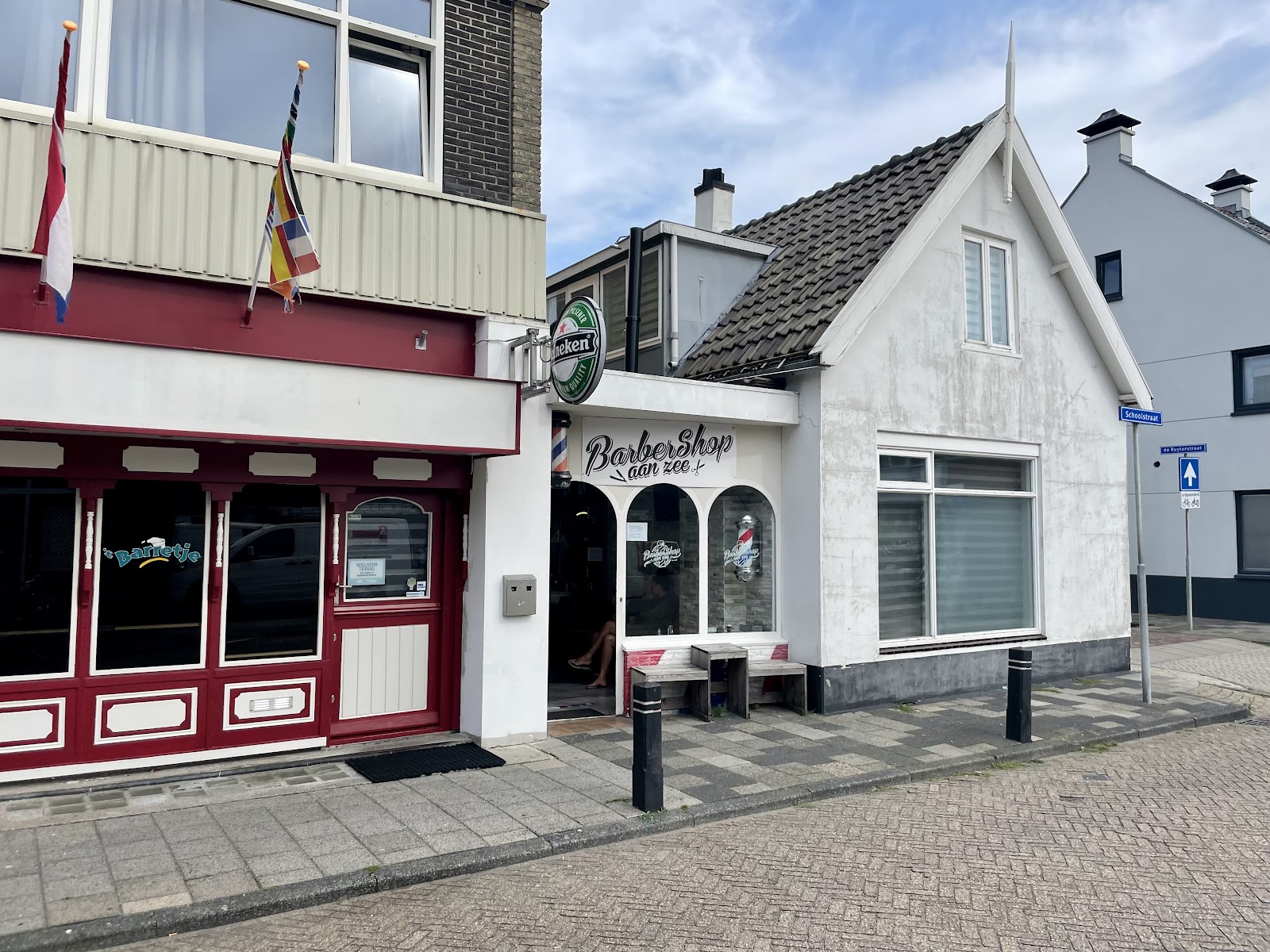 Barbershop aan zee