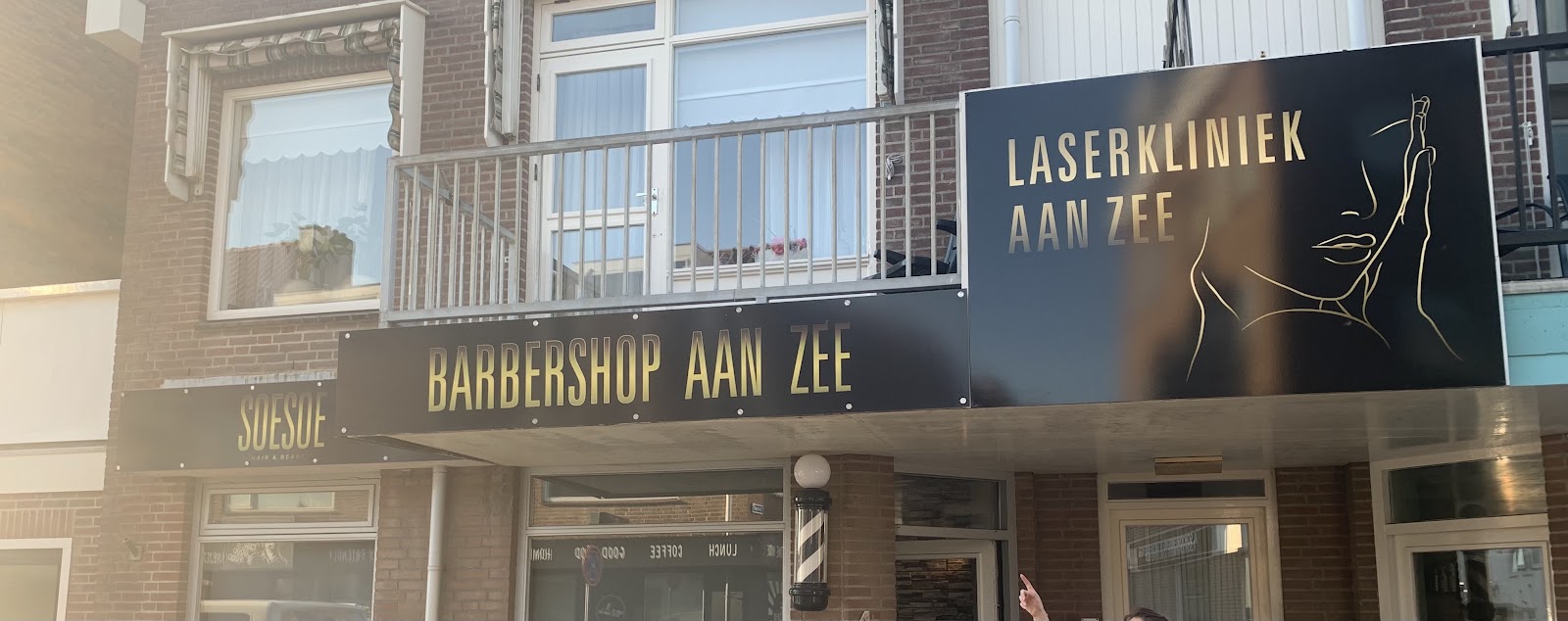 Barbershop aan zee