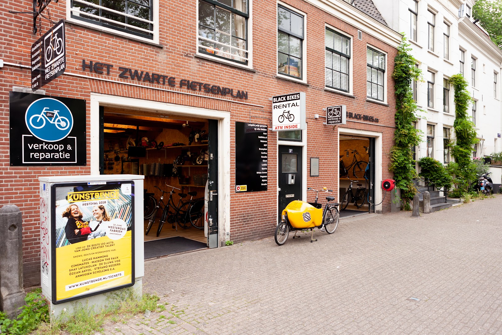 Het Zwarte Fietsenplan Spiegelkwartier